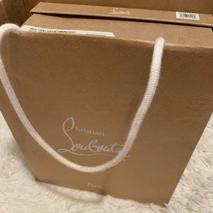 Brand new with box and receipt RED BOTTOMS